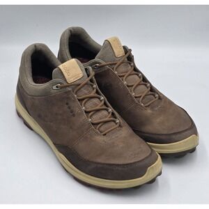 Ecco Men's Biom Hybrid 3 Lace Up Golf Shoes Brown Size 9 155804 01034